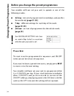 Preview for 20 page of Danfoss FP715Si Installation & User'S Instructions