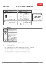 Preview for 2 page of Danfoss FP720 User Manual