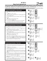 Danfoss FP735Si Easy User Manual предпросмотр