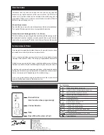 Preview for 2 page of Danfoss FP735Si Easy User Manual