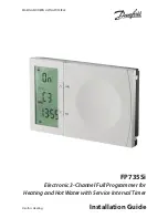 Danfoss FP735Si Installation Manual предпросмотр