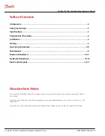 Preview for 2 page of Danfoss FT1244 Operator'S Manual