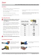 Preview for 6 page of Danfoss FT1555-BM230 Operator'S Manual