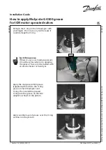 Preview for 1 page of Danfoss G 4500 Installation Manual