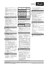 Preview for 4 page of Danfoss H Series Instructions