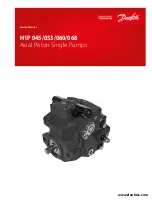 Preview for 1 page of Danfoss H1P 045 Service Manual