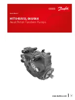 Danfoss H1T 045 Service Manual preview