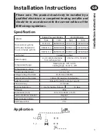 Предварительный просмотр 3 страницы Danfoss HC6110-3 Installation Instructions Manual