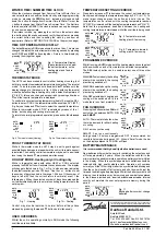 Preview for 4 page of Danfoss HC75A-1 Setting Instructions