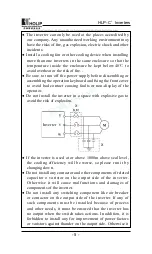 Preview for 9 page of Danfoss Holip HLP-C+ Series Instructions Manual