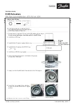 Предварительный просмотр 1 страницы Danfoss ICAD Series Installation Manual