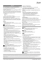 Предварительный просмотр 4 страницы Danfoss ICAD-UPS Installation Manual