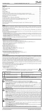 Предварительный просмотр 88 страницы Danfoss Icon Master Controller 24 V Installation Manual