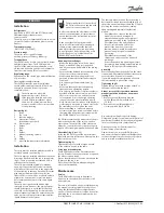 Preview for 2 page of Danfoss ICV PM 25 Installation Manual