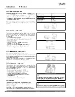 Предварительный просмотр 8 страницы Danfoss INFOCAL 8 Instruction