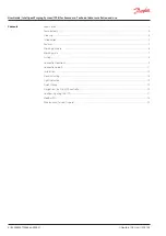Предварительный просмотр 2 страницы Danfoss IPS 8 User Manual