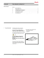 Предварительный просмотр 2 страницы Danfoss iSave 21 Service Manual