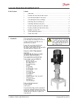 Предварительный просмотр 2 страницы Danfoss iSave 50-70 Service Manual