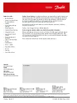Preview for 16 page of Danfoss JS2000 Series Technical Information