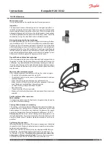 Предварительный просмотр 21 страницы Danfoss Kompakt H28 Instructions Manual