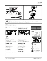 Preview for 2 page of Danfoss KP 15 Installation Manual