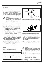 Preview for 2 page of Danfoss KPU 61 Installation Manual