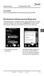 Предварительный просмотр 41 страницы Danfoss Link BR Installation Manual