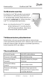 Preview for 42 page of Danfoss Link BR Installation Manual