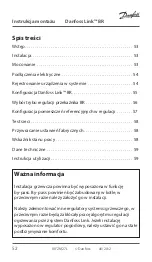 Preview for 52 page of Danfoss Link BR Installation Manual