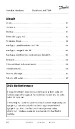 Preview for 60 page of Danfoss Link BR Installation Manual