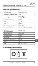 Preview for 75 page of Danfoss Link BR Installation Manual