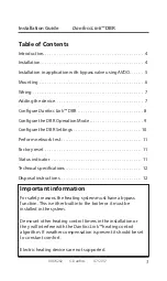 Preview for 3 page of Danfoss Link DBR Installation Manual