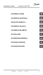 Предварительный просмотр 3 страницы Danfoss Link VISGX45X Installation Manual
