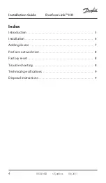 Preview for 4 page of Danfoss Link VISGX45X Installation Manual