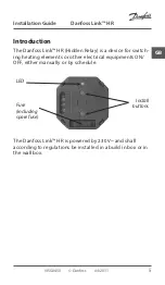 Предварительный просмотр 5 страницы Danfoss Link VISGX45X Installation Manual