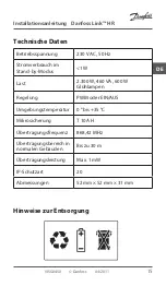 Preview for 15 page of Danfoss Link VISGX45X Installation Manual