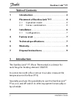 Предварительный просмотр 2 страницы Danfoss LinkFT Installation Manual
