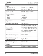 Preview for 8 page of Danfoss LinkFT Installation Manual