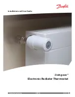 Предварительный просмотр 1 страницы Danfoss Living Eco Installation And User Manual