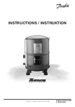 Danfoss Maneurop LTZ-R404A Instructions Manual предпросмотр