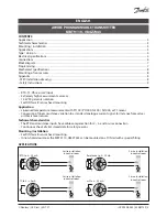 Preview for 3 page of Danfoss MBT 9110 Operation Manual