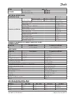 Предварительный просмотр 4 страницы Danfoss MBT 9110 Operation Manual