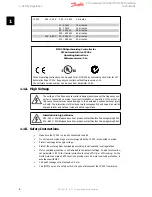 Preview for 6 page of Danfoss MCO 350 Operating Instructions Manual