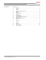 Предварительный просмотр 2 страницы Danfoss MicroChannel Heat Exchanger Installation And Maintenance Manual