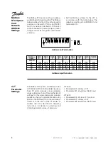 Preview for 8 page of Danfoss Modbus RTU Manual