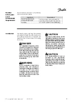 Preview for 9 page of Danfoss Modbus RTU Manual
