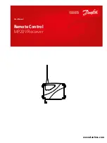 Preview for 1 page of Danfoss MP20 Series User Manual