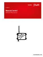 Предварительный просмотр 1 страницы Danfoss MP20 Series User Manual