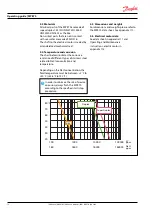 Предварительный просмотр 12 страницы Danfoss MPE 70 Operating Manual