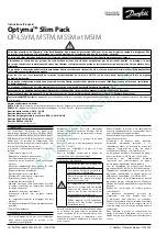 Preview for 14 page of Danfoss MSIM Instructions Manual